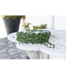 CINTURON NUDOS VERDE KAHYRA