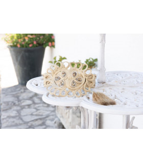 CINTURON BROCHE STRASS DORADO KAHYRA