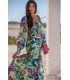 VESTIDO FIORI ELASTIC SUNSET & MOON