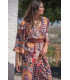 VESTIDO MUDEJAR ELEGANT SUNSET & MOON