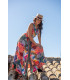 VESTIDO SARMIENTO CRUZADO SUNSET & MOON