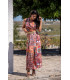 VESTIDO MUDEJAR CRUZADO SUNSET & MOON