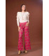 PANTALÓN ATENEA JERSEY FUCSIA KAHYRA