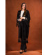 CHAQUETA KAFTAN VELVET NEGRO KAHYRA