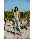 VESTIDO ALBARIZA VOLANTES SUNSET & MOON