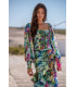 VESTIDO FIORI ELASTIC SUNSET & MOON