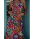 VESTIDO MILOS VOLANTE SUNSET & MOON