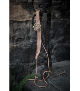 CINTURON ROSETON KAHYRA BRONCE