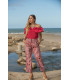 PANTALON ROSA FLAMENCO SUNSET AND MOON