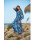 VESTIDO JARDIN KIMONO SUNSET AND MOON