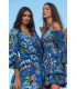 VESTIDO JARDIN KIMONO SUNSET AND MOON