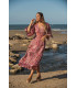 VESTIDO FLAMANECO KIMONO SUNSET AND MOON