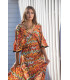 VESTIDO AFRICA FLECO SUNSET AND MOON