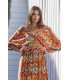 VESTIDO AFRICA FLECO SUNSET AND MOON