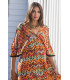 VESTIDO AFRICA FLECO SUNSET AND MOON