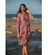 VESTIDO CAMISERO FLAMENCO SUNSET & MOON