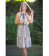 VESTIDO YOUNG SAFARI SUNSET AND MOON