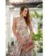 VESTIDO HIDRA HALTER SUNSET & MOON