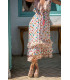 VESTIDO SIGRI VOLANTES SUNSET & MOON