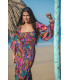 VESTIDO SANTORINI ELASTIC SUNSET & MOON