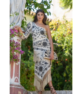 TOP ALBOREÁ MANTÓN BEIGE KAHYRA
