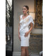 VESTIDO ROMERO BORDADO BLANCO KAHYRA