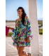 VESTIDO FIORI ABEJA SUNSET  MOON