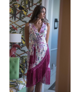 VESTIDO MARIPOSA FLECOS KAHYRA