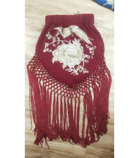 Bolso Solera Rojo Burdeos Káhyra