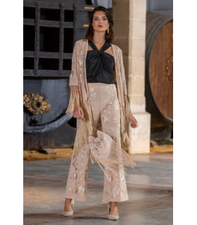 Chaqueta Amorosa Beige Káhyra