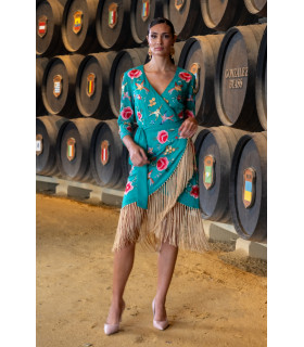 Vestido Cepa Verde Káhyra