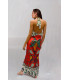 Vestido Palmera Coral Sunset  Moon