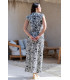 Falda  Alisio Botanico Bn Sunset  Moon