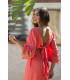 Vestido Marisma Coral Sunset  Moon