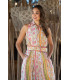 Vestido Brisa Parsley Az Sunset  Moon