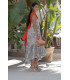 Vestido Bruma Cachemira Sunset  Moon