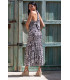 Vestido Espuma Dama Sunset  Moon
