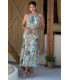 Vestido Espuma Natura Sunset  Moon
