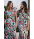 Vestido Orilla Abstracto Sunset  Moon