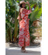 Vestido Orilla Art Deco Sunset  Moon
