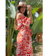 Vestido Orilla Art Deco Sunset  Moon