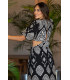 Vestido Salitre Negro Sunset  Moon