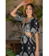 Vestido Salitre Negro Sunset  Moon