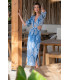 Vestido Salitre Azul Sunset  Moon