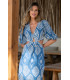 Vestido Salitre Azul Sunset  Moon