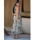 Vestido Espuma Natura Sunset  Moon