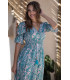 Vestido Estela Parsley Vd Sunset  Moon