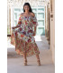 Vestido Oleaje Exotico Sunset  Moon