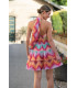 Vestido Duna  Zigzag  Sunset  Moon