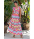 Vestido Atardecer Zig Zag Sunset  Moon